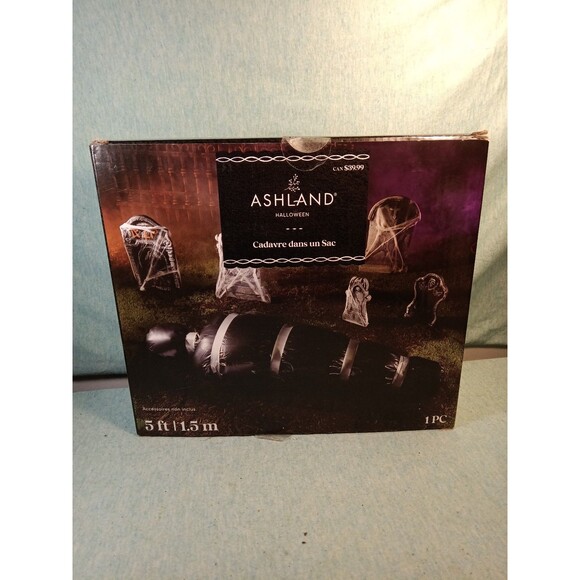 Inflatable Body in Body Bag 5ft 1.5m Halloween Party Prop Decoration - Picture 2 of 2